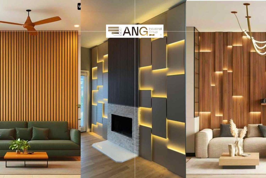 PVC Panel Design | Modern Interior Wall Ideas